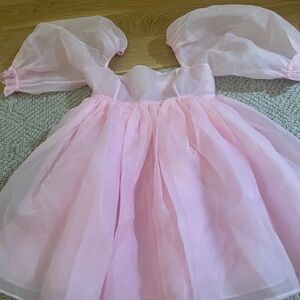 NWT Selkie pink puff dress